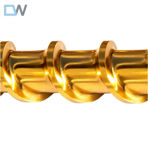 PVD Coating Screw Against High Abrasion And Corrosion